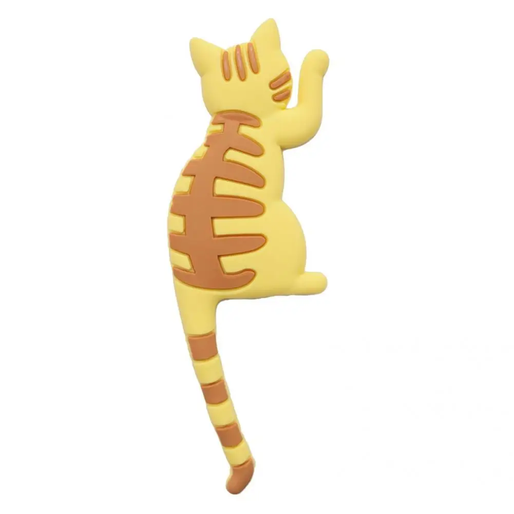 Hanger Hook All Match Animal Shape Sundries Hanger Cat Tail Refrigerator Magnet Sticker for Gifts Whiteboard Sticker