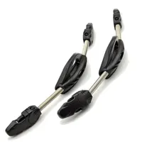 Correa de aleta de resorte de buceo con hebilla de liberación rápida, snorkel, 2 uds.