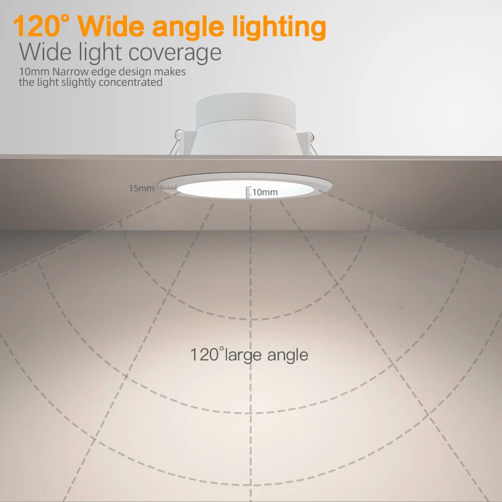 Intellithings Tuya Zigbee LED typu Downlight RGBCW wbudowana lampa sufitowa Alexa Google Home Control praca z Homekit za pośrednictwem ZMHK-01 Hub