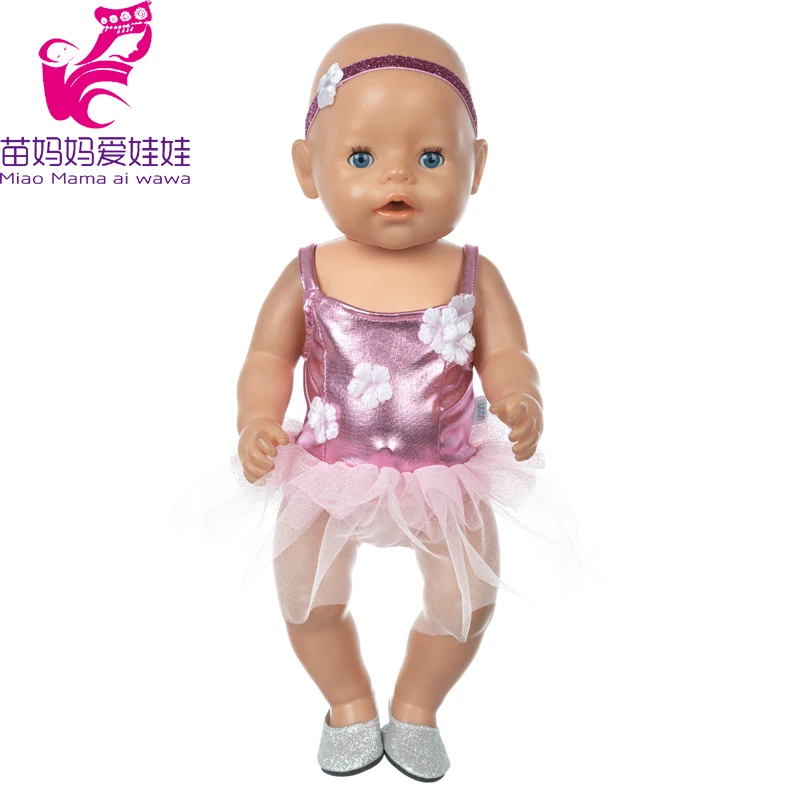43 CM Baby Doll Clothes Pajama Set Jacket Coat 17 Inch Dolls Jeans Children Gift Toys Outfit