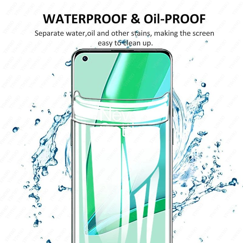 for Oneplus 9Pro Hydrogel Film for Oneplus 9 Pro 8t Plus Nord N100 N10 5g Case Protector One Plus 8 T Soft Camera Glass 1+ Cover