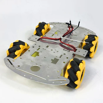 Mecanum Wheel Robot Kit 4WD Omni-directional Wheels Smart Robot Car Chassis Kit