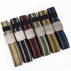 Men and Women Nylon Belt Fashion Automatic Buckle Belts Women Outdoor Tactical Belt Military Male Strap Waist Belts Alloy buckle