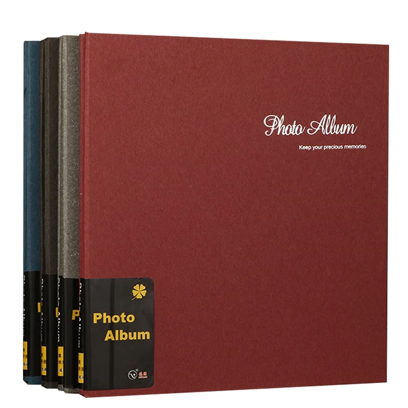 DIY Assembled Picture Photo Album Film, Sealed Black Background, Manual Photo Album, 5 Colors, 1-8 Inch, 20 Pages