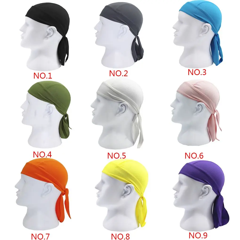 Quick Dry Cycling Cap Head Scarf Summer Men Running Riding Bandana Headscarf Ciclismo Pirate Cap Headband Men Head Scarf