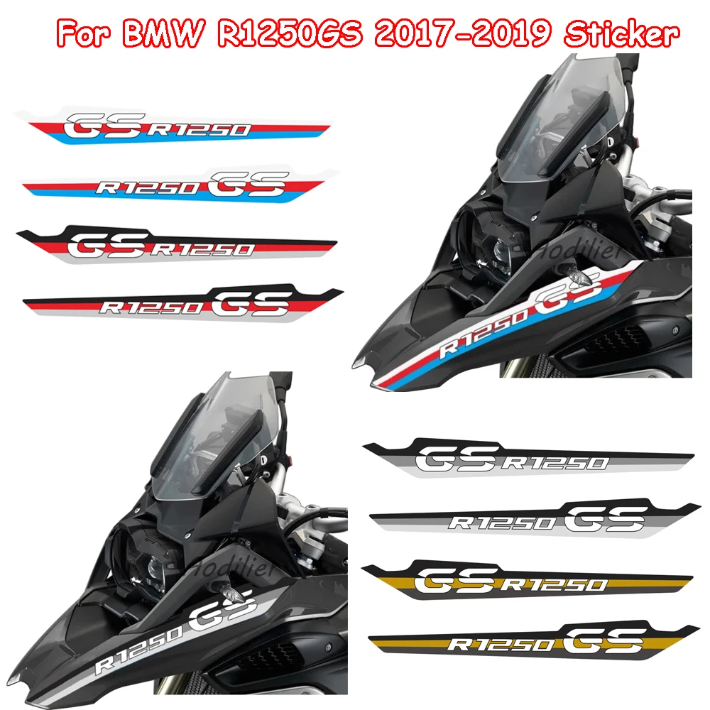 

Motorcycle Accessories R1250 GS Sticker Emblem Set Waterproof for BMW R1250GS 2018 2019