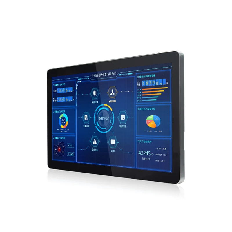 15.6/18.5/21.5 "كمبيوتر صناعي يعمل باللمس الكل في واحد مع لوحة كمبيوتر لوحي بشاشة سعوية لشاشة الكمبيوتر المحمول windows7/8/10pro