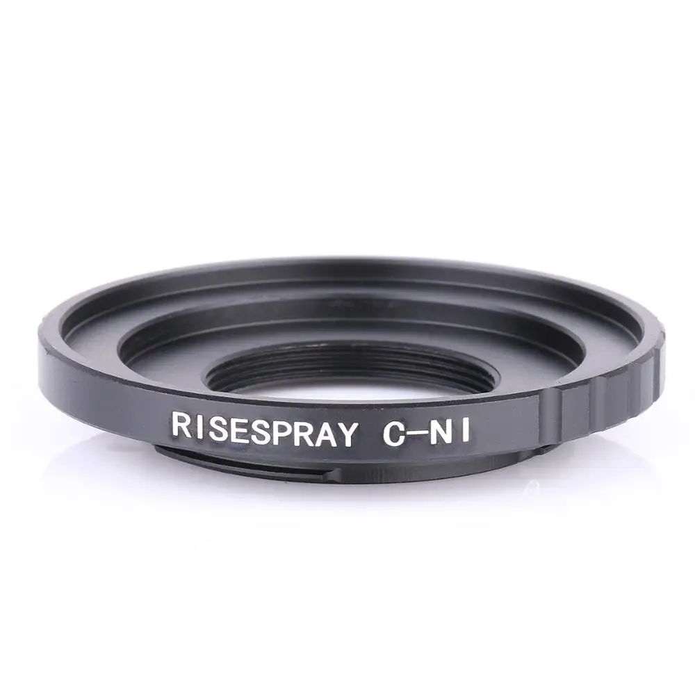 RISESPRAY C-N1 Aluminum Metal Adapter for Nikon 1 C Mount Lens to N1 for NIKON1 Camera