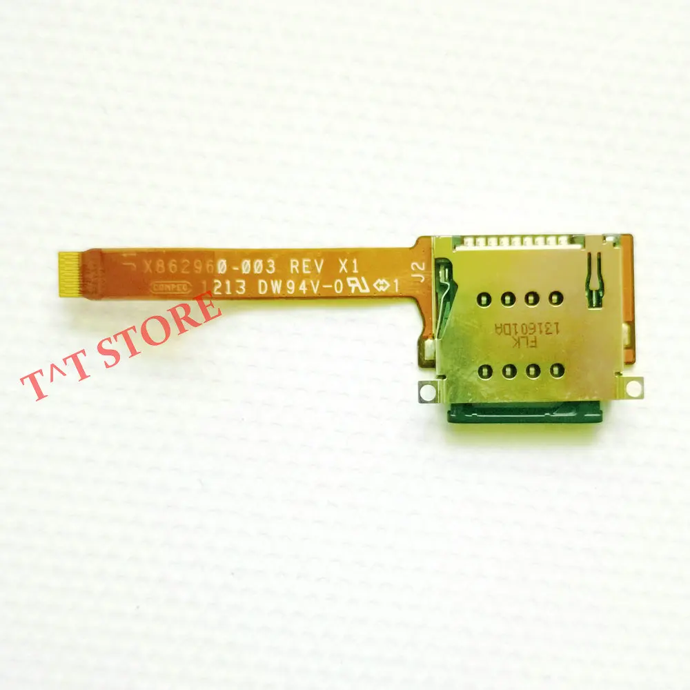 

original for Microsoft Surface 2 1572 TF card reader flex connector cable X862960-003 test well free shipping