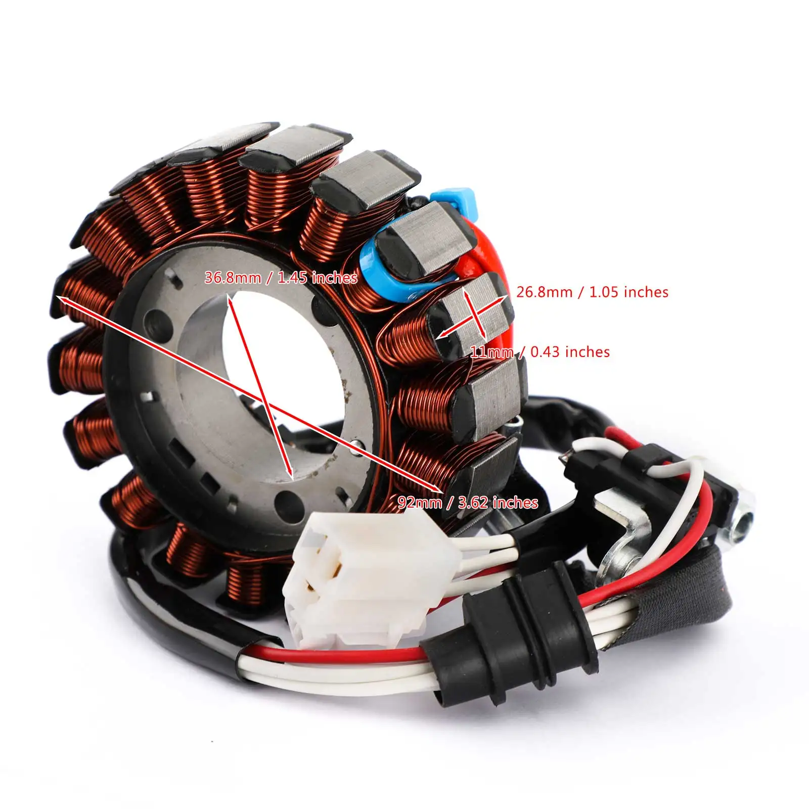 Areyourshop Generator Stator Coil  for Yamaha 125 150 YZF R15 R125 MT125 2014-2019 WR125R WR125X 2009-2014 22B-H1410-00-00 Motor