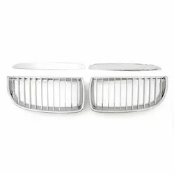 Artudatech Front Replacement Chrome Kidney Grille For BMW 3 Series E90 E91 M3 2004 2005 2006 2007 3Series