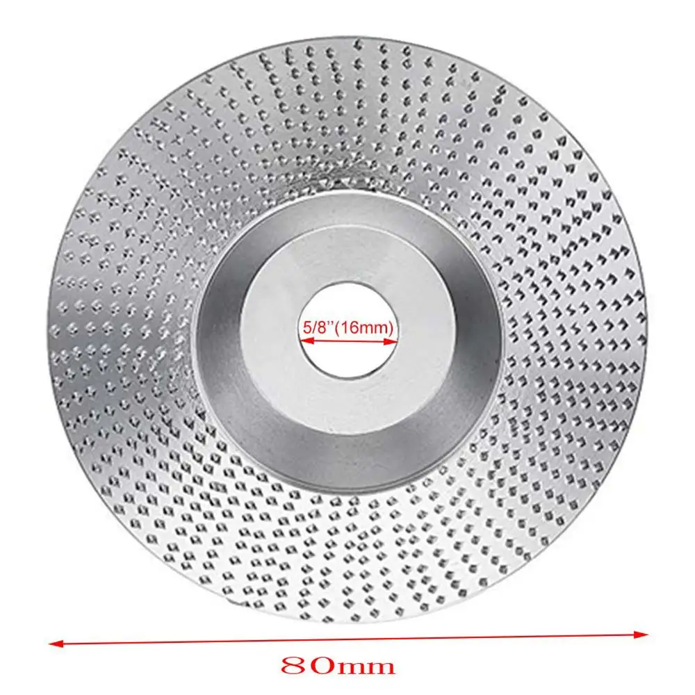ล้อขัด Arc-Shaped Burr บดล้อสำหรับงานไม้ขัดพลาสติก Barbed Disc เครื่องบดมุม