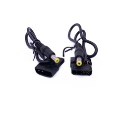 2PCS,PC 4PIN Molex 5.5mm X 2.1mm DC Power Cable 12V 2A for RGB Control Box LED