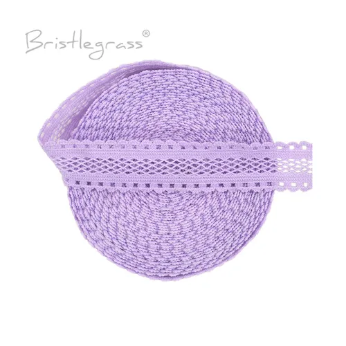 BRISTLEGRASS-cinta elástica de encaje con volantes, 5 yardas, 5/8 pulgadas, 15mm