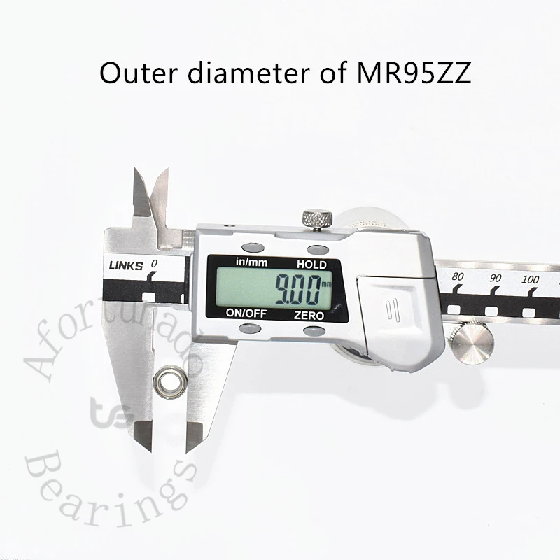 MR95ZZ 5*9*3(mm) 10szt. Łożyska metalowe ze stali chromowanej — zdjęcie 4