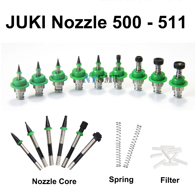 Juki Nozzle SMT Pick and Place Machine Juki Nozzle Core 500,501,502,503,504,505,506,507,508,509,510 ,511 SMT Juki Nozzle