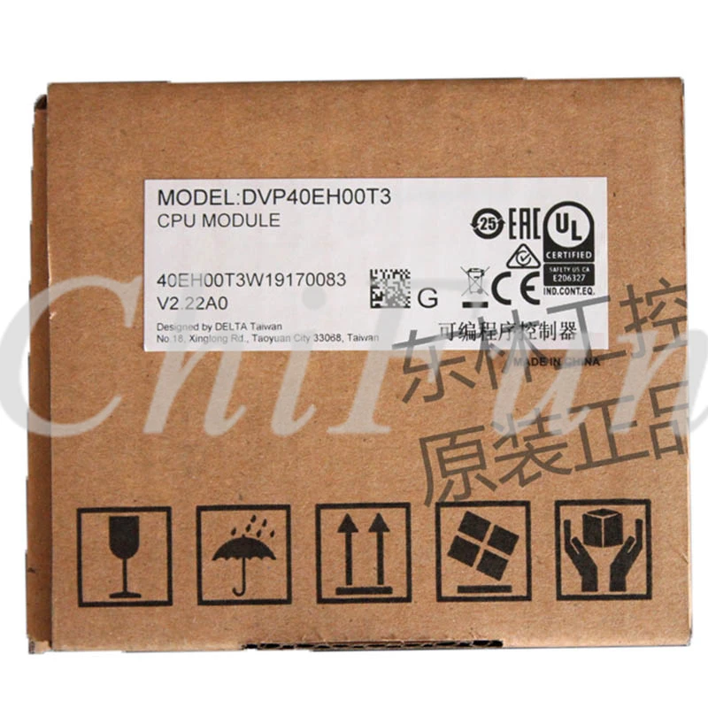 دلتا الأصلي DVP40EH00T3 DVP40EH00R3 PLC وحدات تحكم قابلة للبرمجة 40 نقطة المضيف 24DI/16DO #2