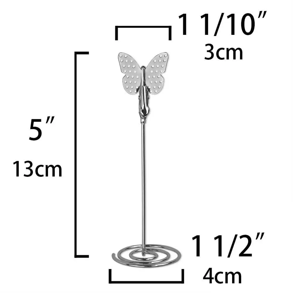 Different Shape Place Card Holder Memo Holder Clip Photo Holder Table Number Holde