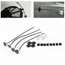 Fan Mount Kit For Car Vehicle Electric Radiator Fan Mounting 4 mounting feet 4 cable ties 4 springs 8 foam protection pads Kit