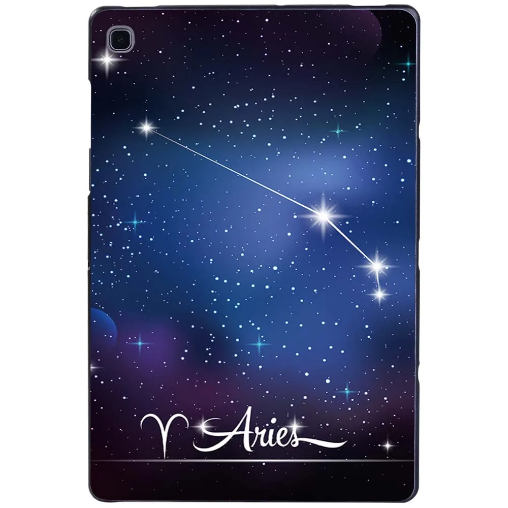 Tablet Case for Samsung Galaxy Tab A7 10.4 inch 2020 T500 T505 Constellation Pattern New Durable Slim Shell Cover + Free Stylus