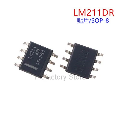 Nieuwe Original10pcs/Lot LM211 LM211DR Sop-8 Pakket Comparator Checker Nieuwe Originalwholesale One-Stop Distributie Lijst