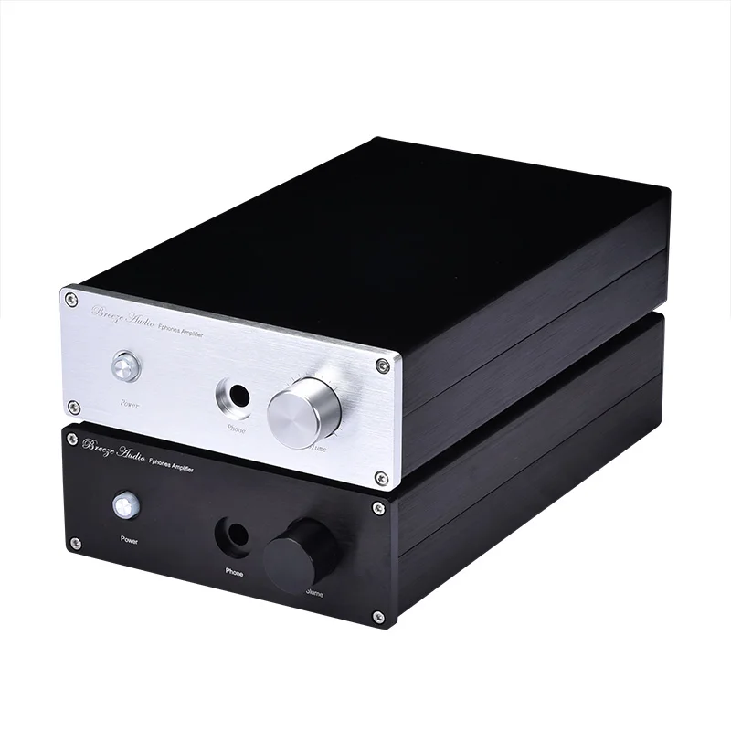 

W194 H70 D311 Headphone Amplifier Housing Preamp Amp Hi End DAC Decoder DIY Case Aluminum Hifi Enclosure Power Supply Box PSU