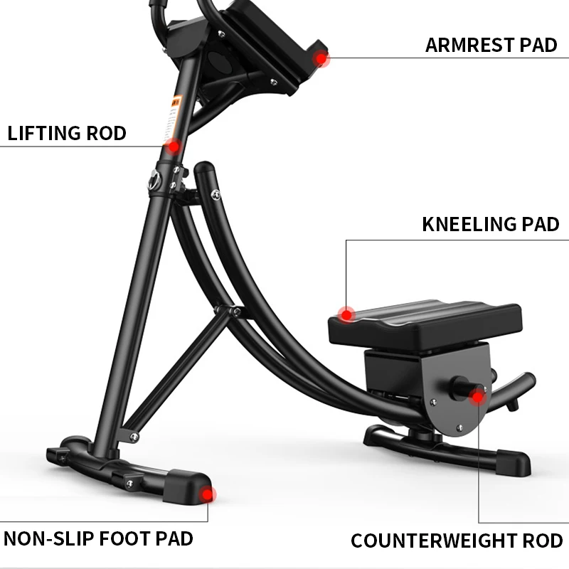 Folding abdominal curling machine models of beautiful waist machine home abdominal abdomen machine lazy belly