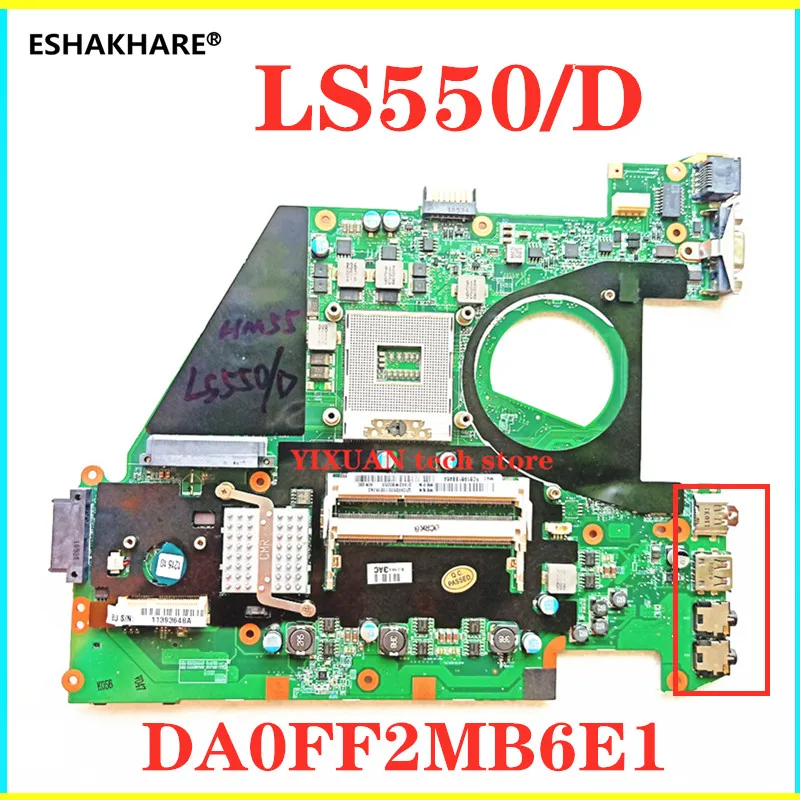 For NEC AR1-H2 RR2 LS550/D DA0FF2MB6E1 DA0FF2MB6B0 DA0FF2MB6E0 DA0FF2MB6C0 Laptop motherboard 100% test intact