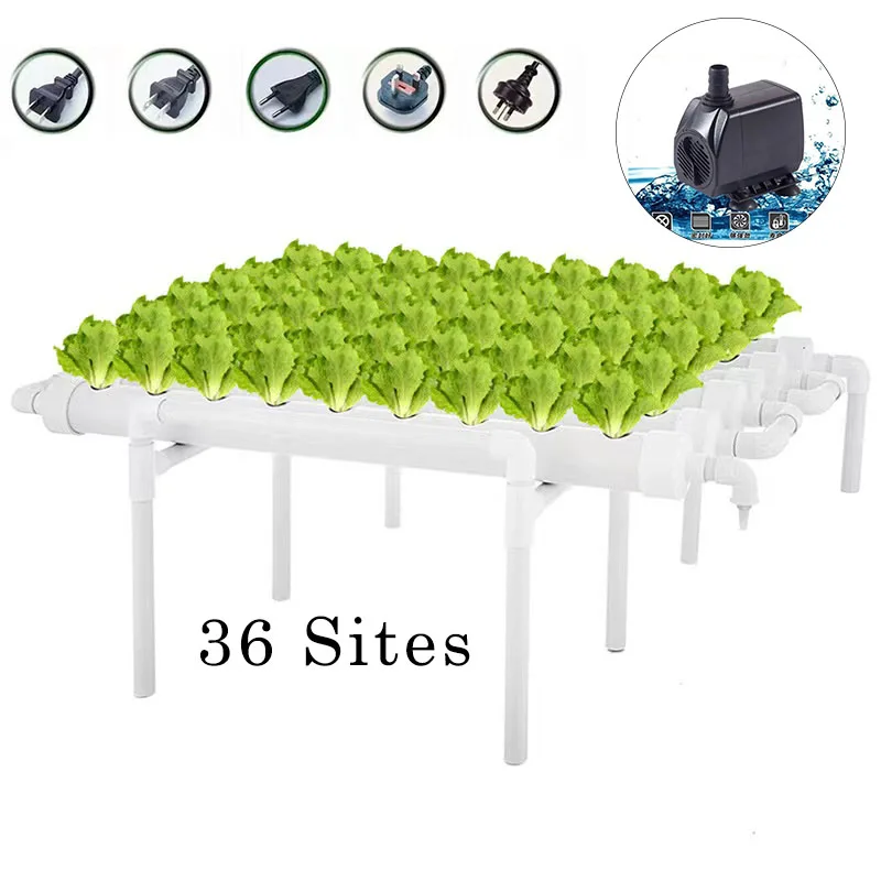 Hydroponische Plantaardige Planter Automatische Hydroponische Teeltsysteem Grondloze Kweekapparatuur 36 Locaties