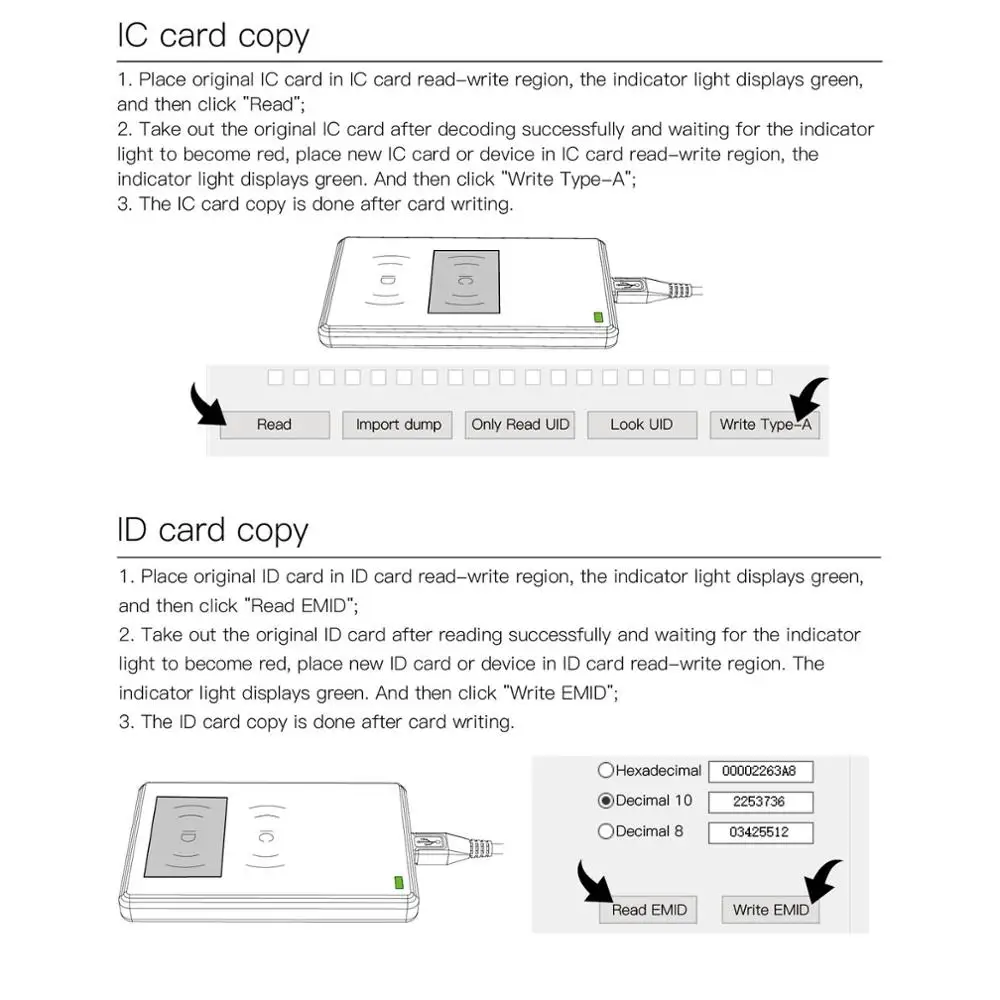 JAKCOM CD2 RFID Replicator 125KHz 13.56 MHz Frequency RFID Copier ID IC Card Replicator Reader Writer for JAKCOM R4