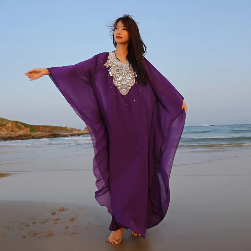 Belly Dance Costume Long Robe Perforamce Oriental Dance Swing Tribal Khaleegy Skirt New For Women Stage Wear Bellydance Dress