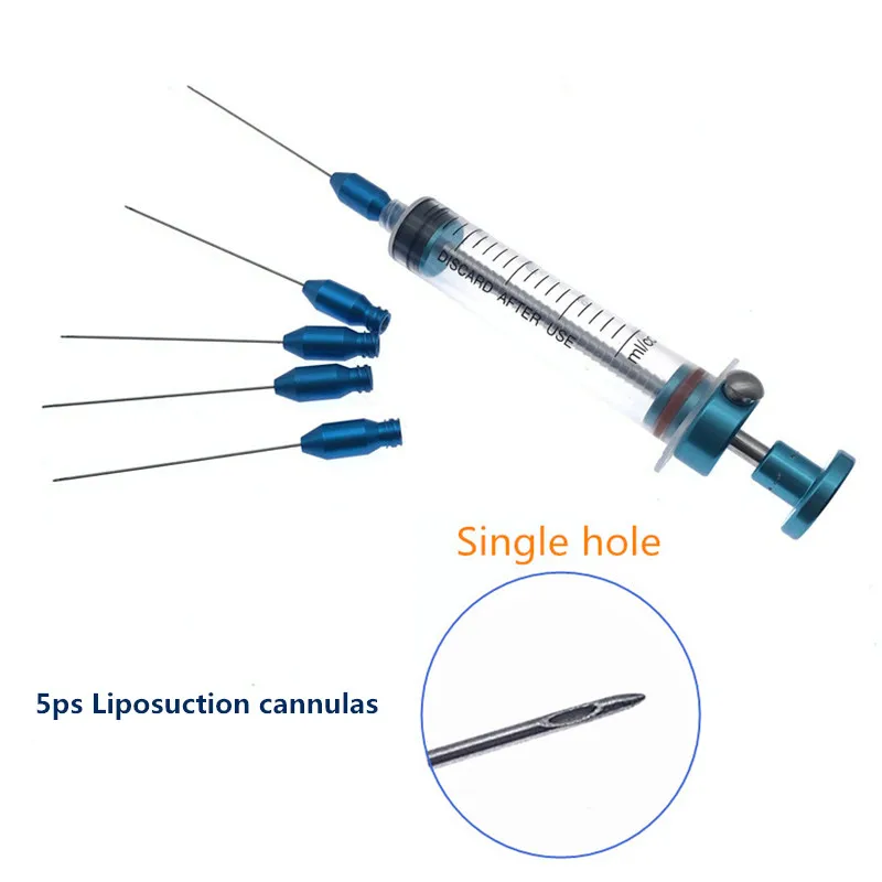 

Liposuction Micro Cannula Single Hole Water Injection Cannula Liposuction Facial Fat Transplantation Tools