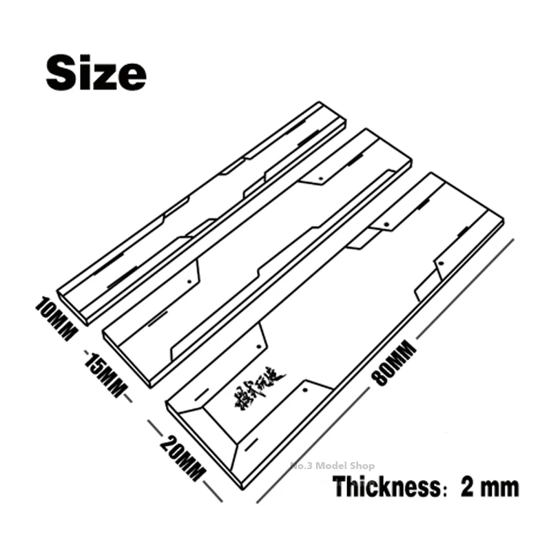 Mecha Military Model Special Tool For Polishing Plastic Sanding Board Hobby Accessory