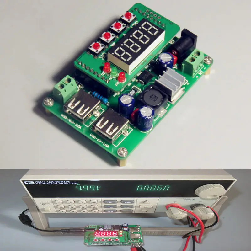 

90 Вт NC Программируемый Блок питания DC-DC понижающий преобразователь 5 В ~ 40 В до 0 ~ 36 В 3A 3 в 6 в 12 В 24 В регулятор напряжения зарядное устройство адаптер