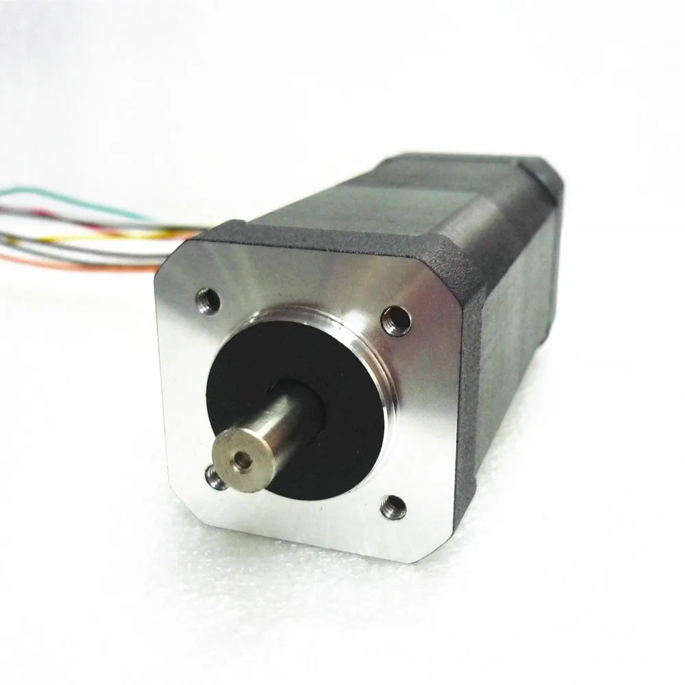 42BLS04 DC Brushless Motor 100W 0.25Nm 6.3A Length:100mm 24V 4000rpm 3-Phase 8-stage 42 BLDC Brushless Motor Hall control