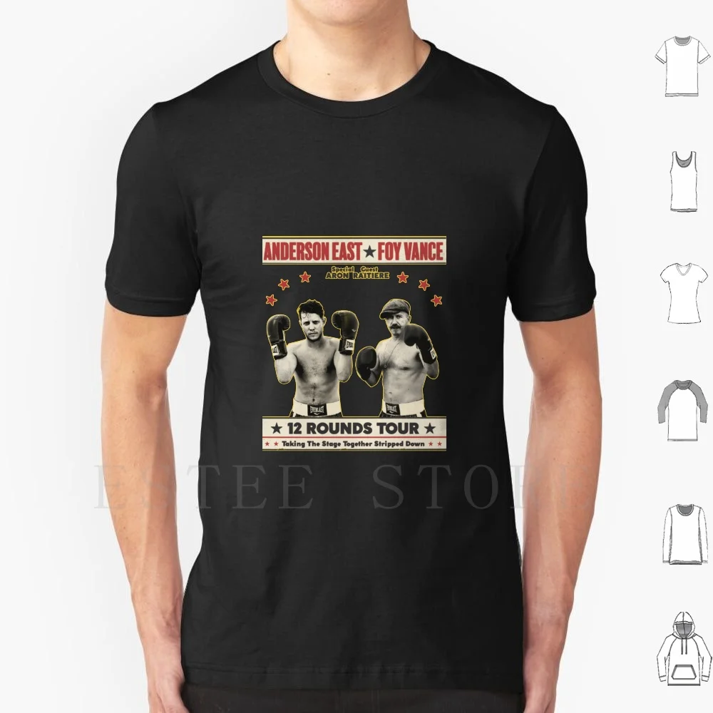 

Anderson East , Foy Vance-12 Rounds Tour T Shirt Men Cotton 6xl Anderson East Foy Vance 12 Rounds Tour 2020