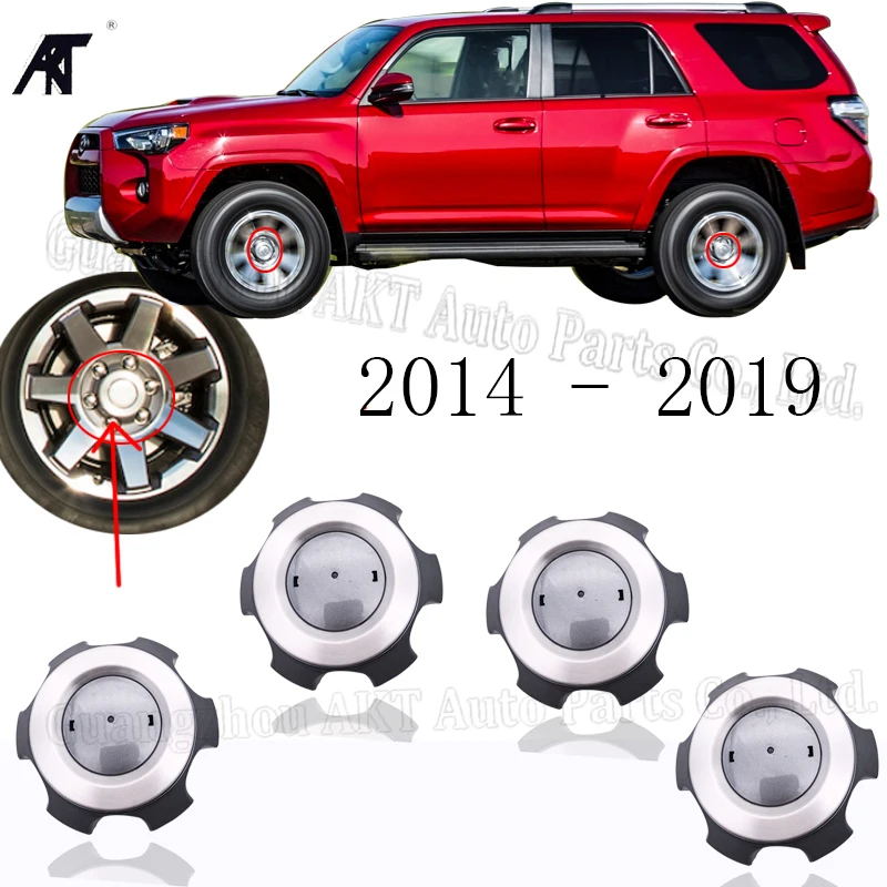 4PCS/LOT Wheel Center Cap for Toyota 4Runner FJ Cruiser 2014-2019 4260B-35080 Wheel Center Hub