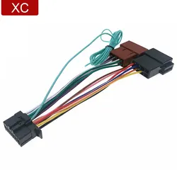 16 Pin Car ISO Wiring Harness with Brake Cable Connector Adapter for Pioneer System AVH-Z7050BT AVH-Z2050BT AVH-Z5050BT