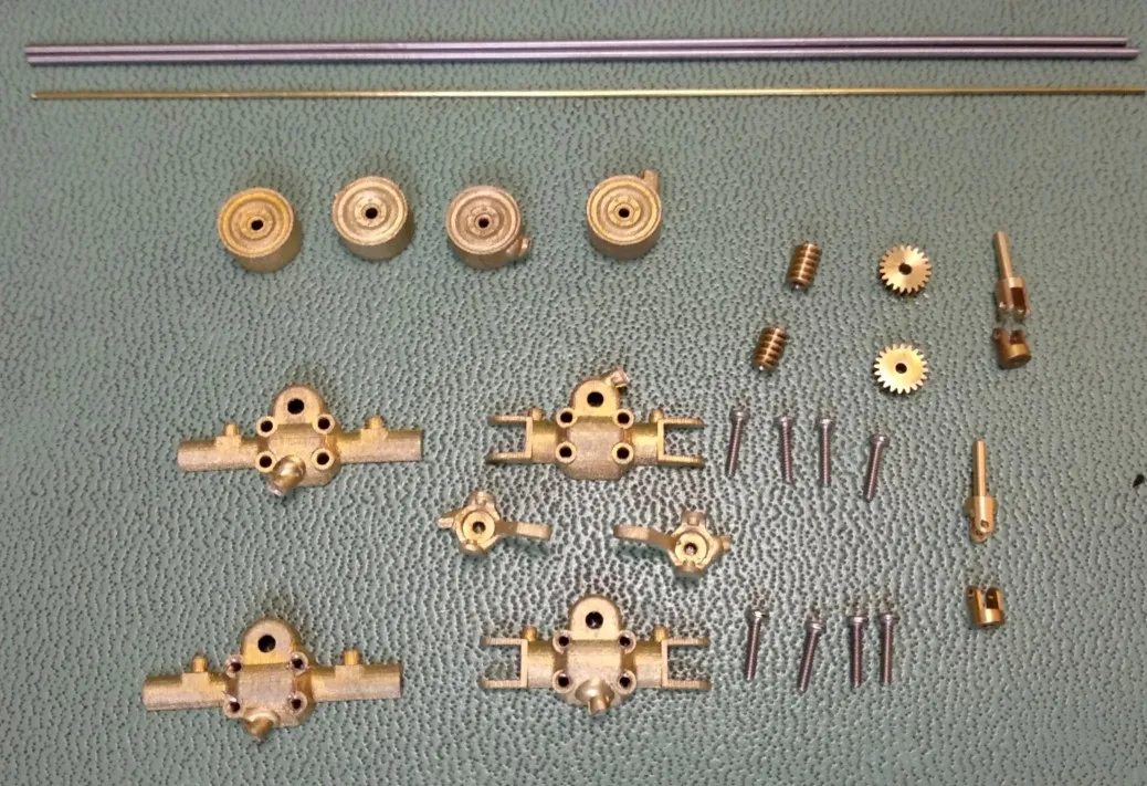 

1/87 Axle Kit Static Change 1:87 Axle Kit Mini Axle