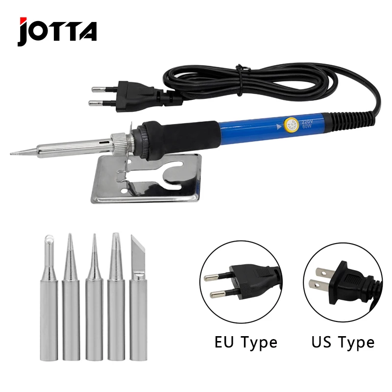 60W Electric Soldering Iron Internal Heating Type Mini Handle 110V 220V Type Heat Pencil Welding Repair Tools