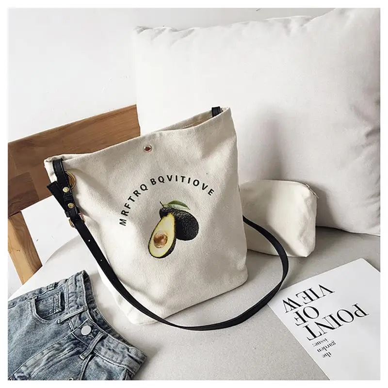 

Cute Avocado Simple Women Shoulder Bags Fashion Casual Messenger Bag Crossbody Bags Purses Casual Handbag For Women