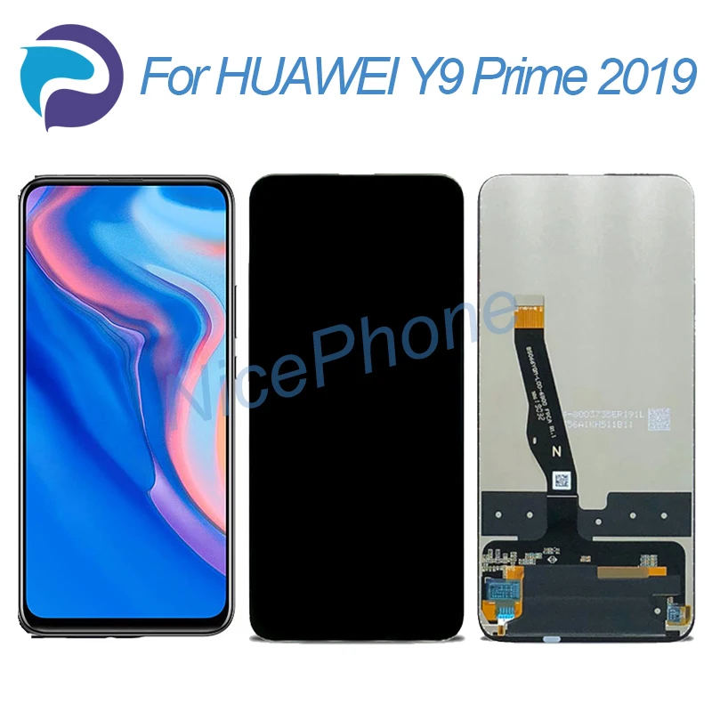 For Huawei Y9 Prime 2019 LCD Screen + Touch Digitizer Display 2340*1080 STK-L21, STK-L22, STK-LX3 Y9 Prime 2019 lcd screen