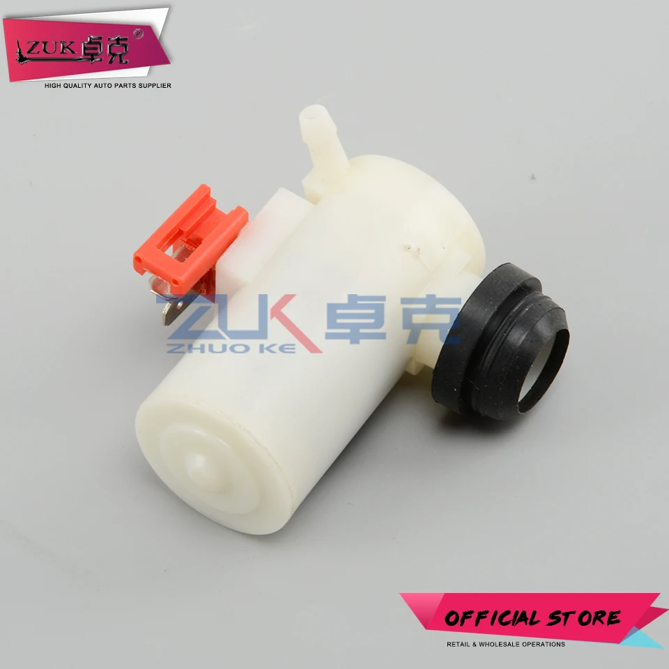 ZUK Windshield Washer Motor Pump For HONDA CIVIC 2004-2011 FIT JAZZ 2003-2008 STREAM 2001-2005 RL CITY 2007-2008 76806-SL0-E11