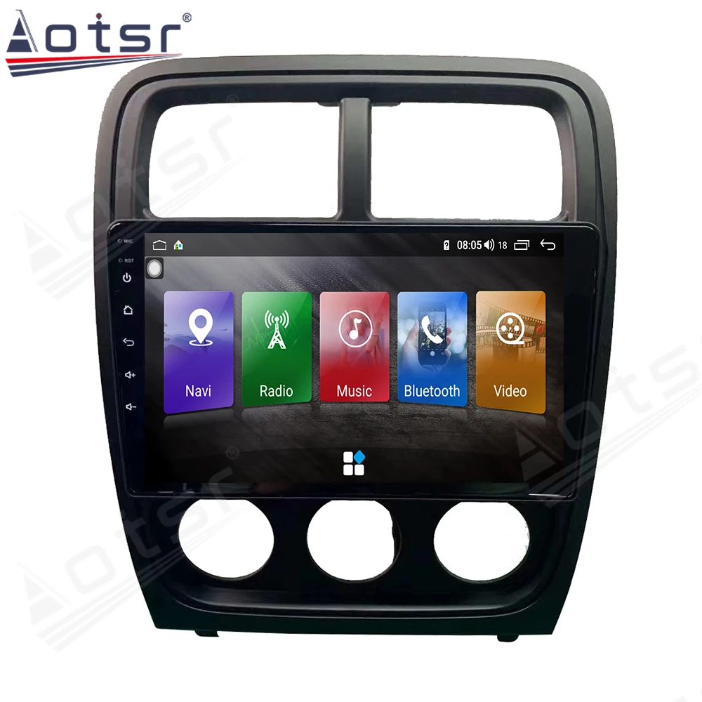 AOTSR For Dodge Caliber 4+64GB Android 10.0  HD screen Car GPS Navigation GPS Navi Radio Auto stereo