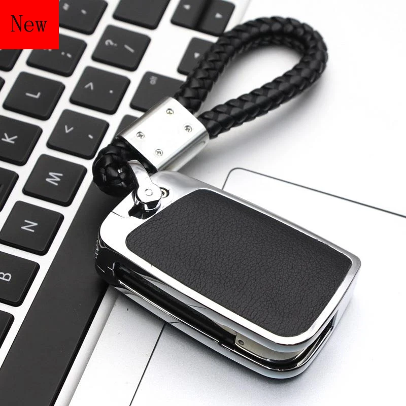 Diamond-encrusted Keyring Key Case Cover for Volkswagen Golf 7 Tayron Lavida Plus Lamando Bora Teramont Tiguan L Accessories