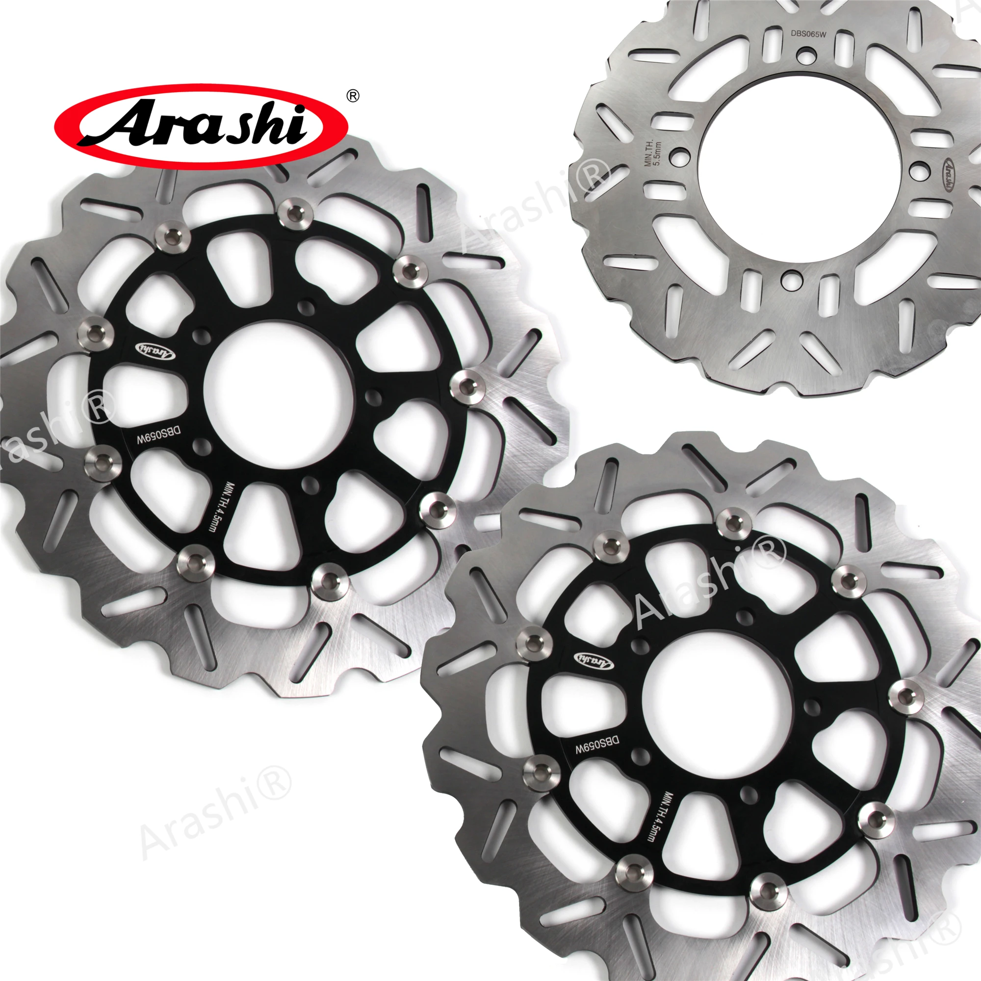 ARASHI Z1000 / ABS CNC Front Rear Brake Rotor Disc For KAWASAKI Z1000 2014 2015 / Z1000 ABS 2014 - 2021 2016 2017 2018 2019 2020