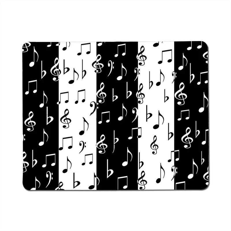 MousePad Piano Keys Play Mats Vintage Cool Musical Notes Rubber durable non-slip small size mouse pad hot sale