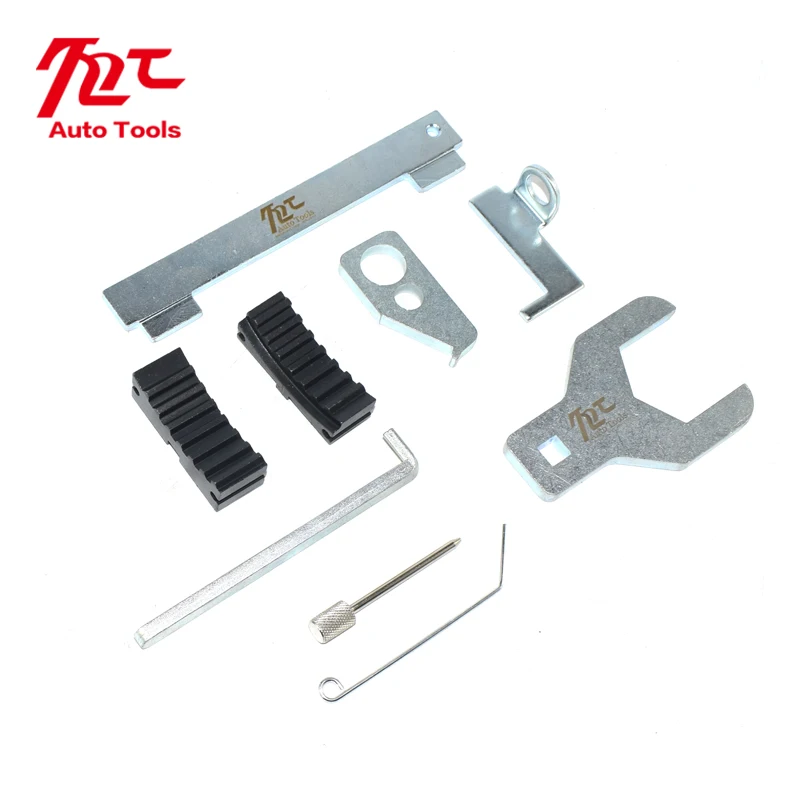 9PCS Engine Camshaft Locking Timing Tool Kit with Water Pump Wrench, for Chevrolet Cruze Aveo Alfa Romeo 16V 1.6 1.8