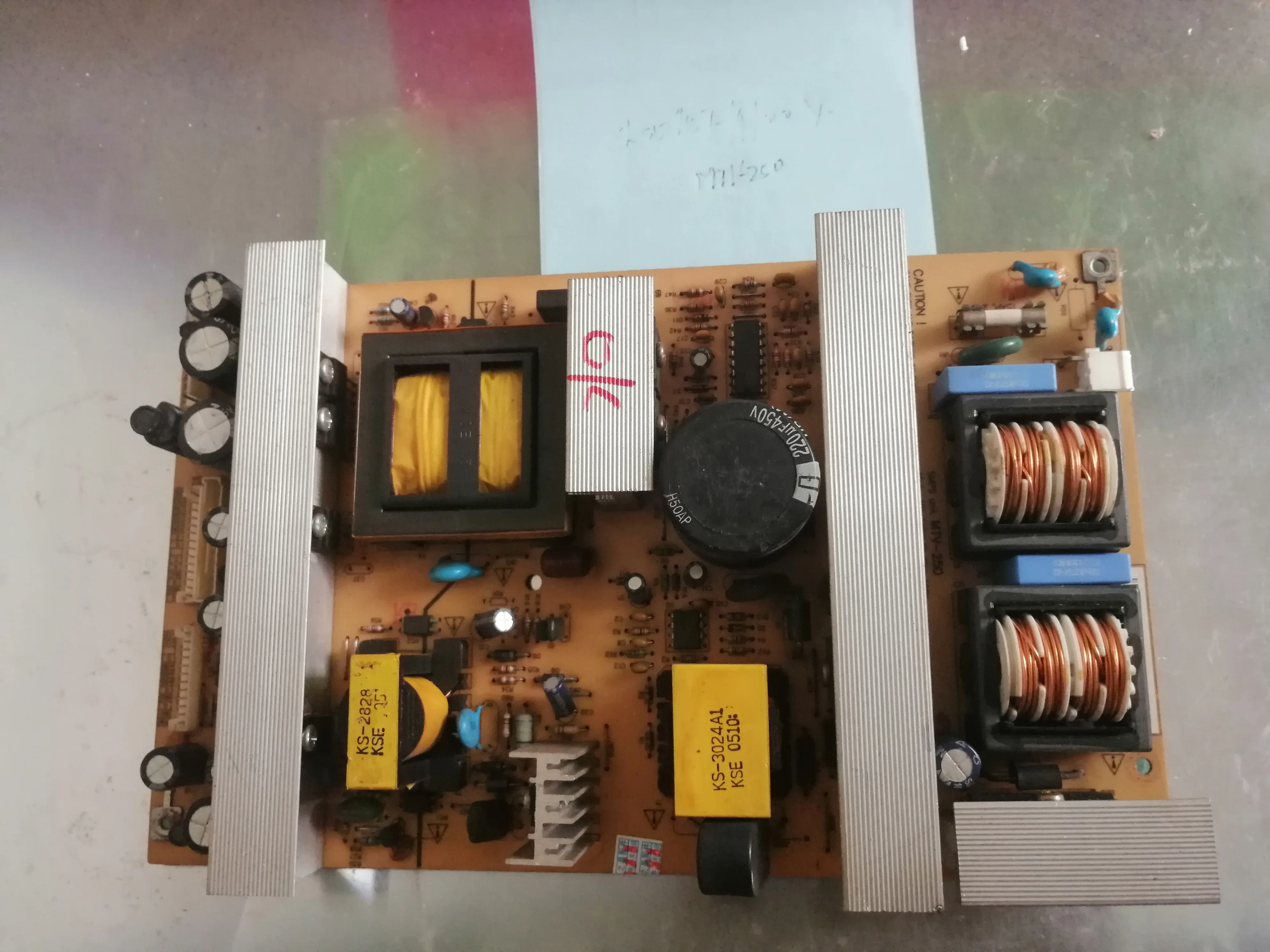 Power supply board mtv-250 ksp157f-1410004-0 T-CON เชื่อมต่อ board Video
