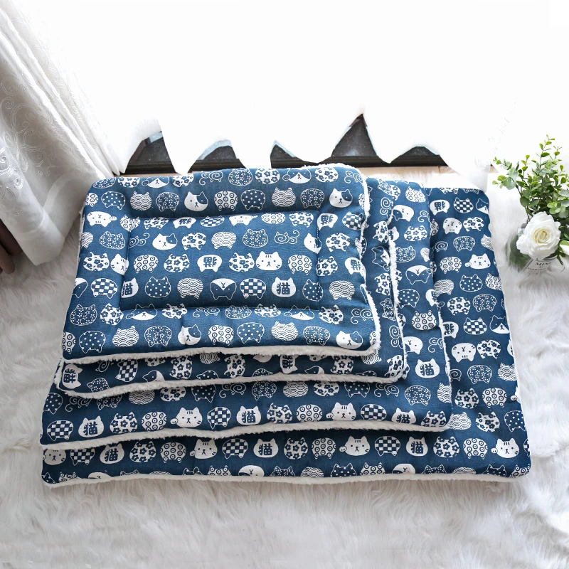 

Thick Double Sided Pet Blankets, Dog Beds, Cat Sofa Cushion, Keep Warm, Sleeping Cover, Winter